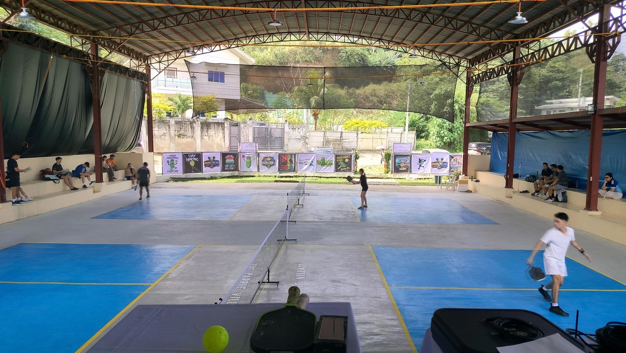 The Paddle Village courts